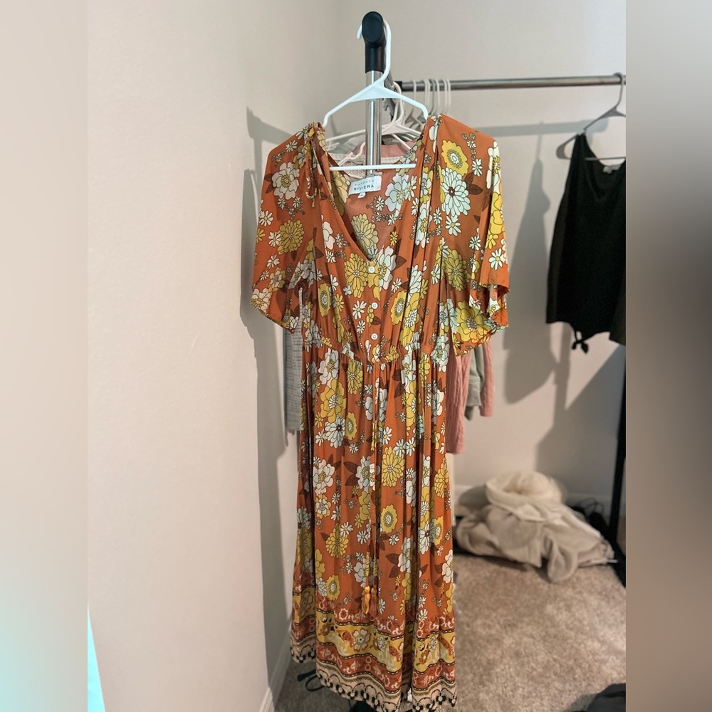 Boho Floral dress